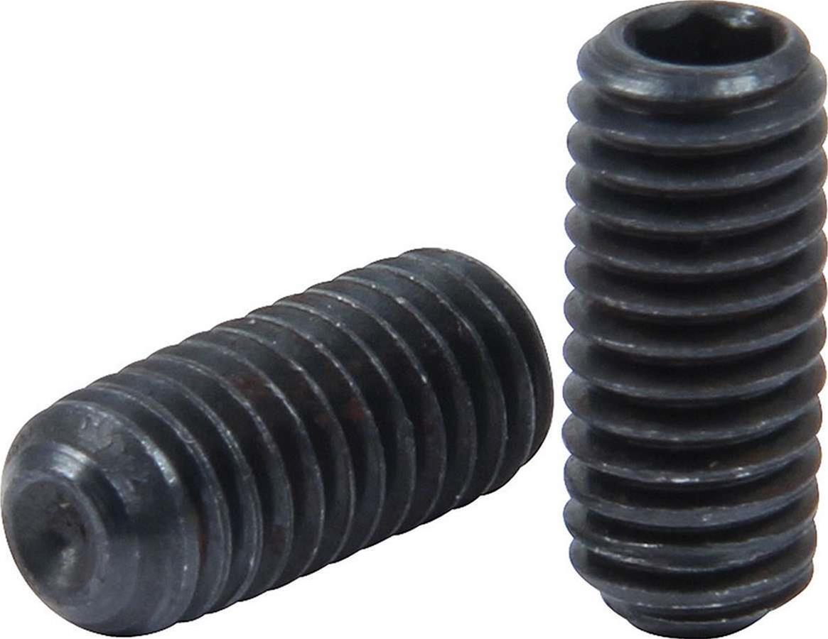 Allstar Performance Bolts and Screws ALL16903 standard cup point set screws are manufactured from alloy steel heat treated for maxim