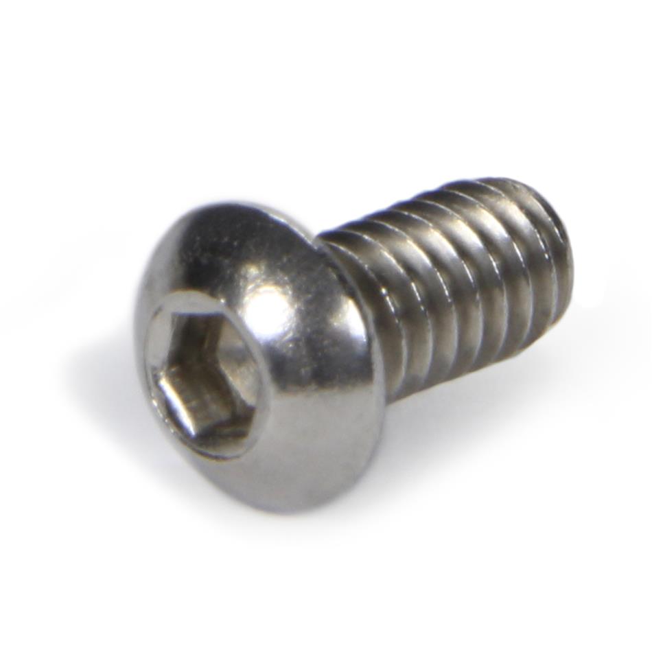 Allstar Performance Button Head Bolts ALL16924 Bolt, Head, Stainless Steel, Natural, 1/4 in.-20 Thread, 0.500 in. Underhead Length, Set of 25