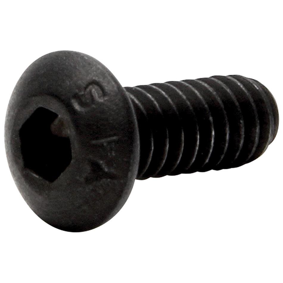 Allstar Performance Button Head Bolts ALL16938 Bolt, Head, Steel, Black, 10-24 Thread, 0.500 in. Underhead Length, Set of 25