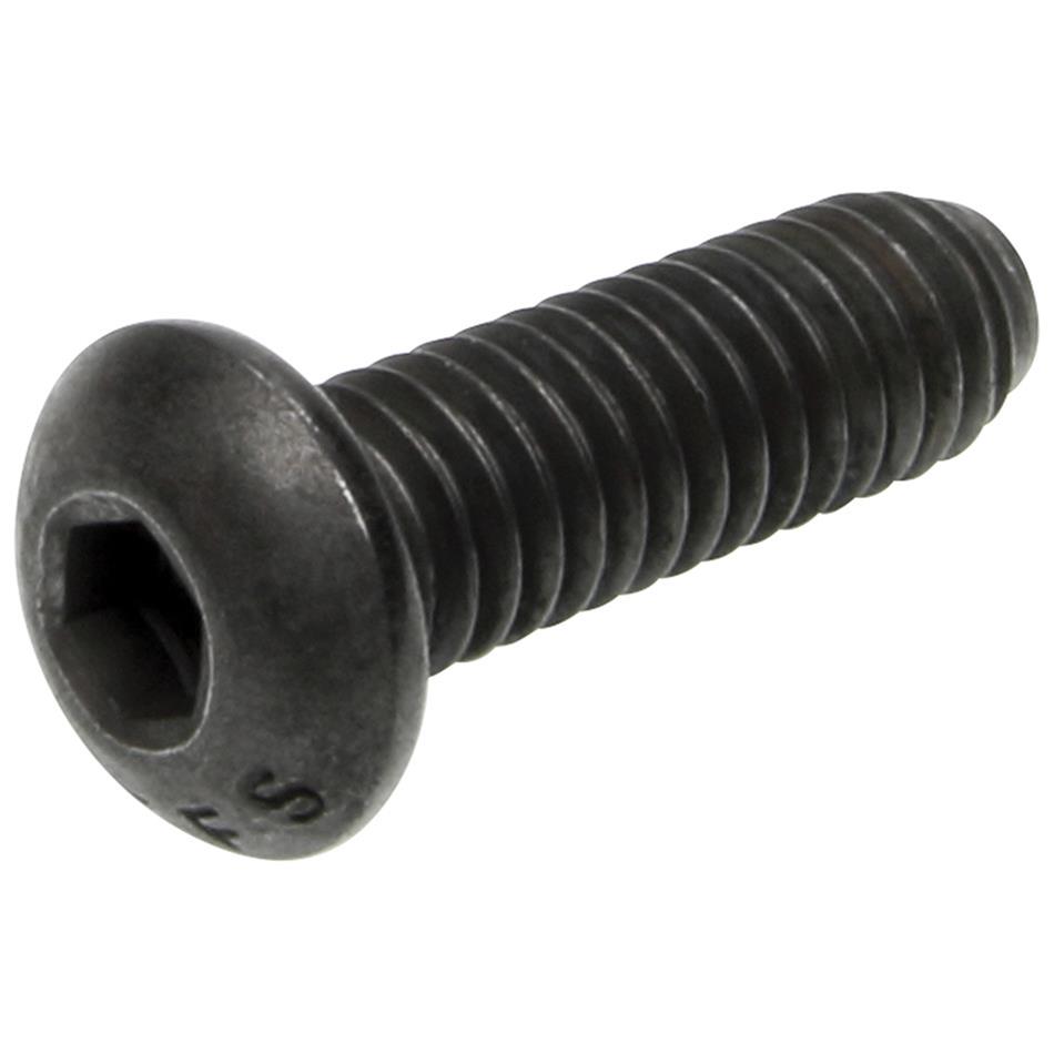 Allstar Performance Button Head Bolts ALL16944 Bolt, Head, Steel, Black, 5/16 in.-18 Thread, 1.000 in. Underhead Length, Set of 10
