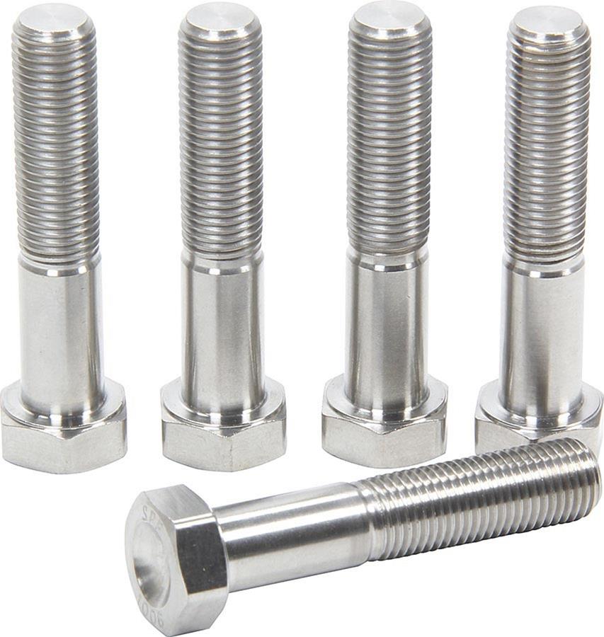 Allstar Performance Fastener Hardware Assortments ALL17032 kit includes (5) 3/8 in-24 x 1-7/8 in hex head titanium bolts