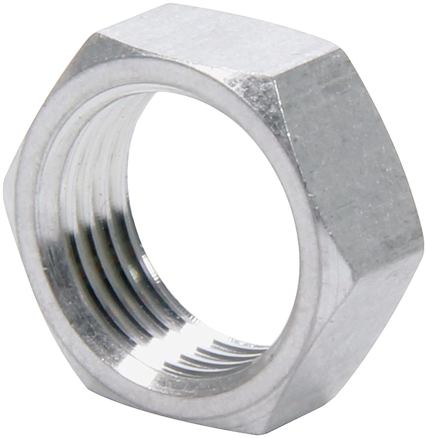Allstar Performance Aluminum Jam Nuts ALL18296-10 Nut, 5/8-18 in, RH Thread, Aluminum, Set of 10