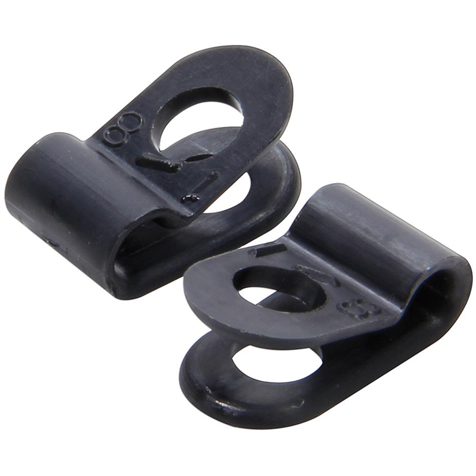 Allstar Performance Hose and Line Mounting Clamps ALL18309 Nylon 1/8 in