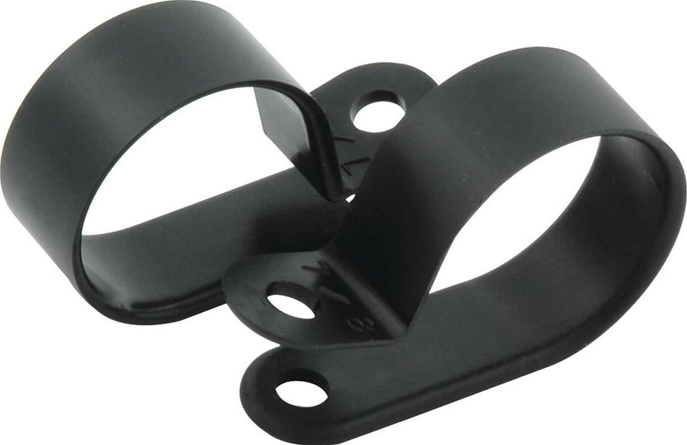 Allstar Performance Nylon Line Clamps ALL18315 Hose Mounting Clamps, Nylon, One 3/4 in. Diameter Hole, Set of 10