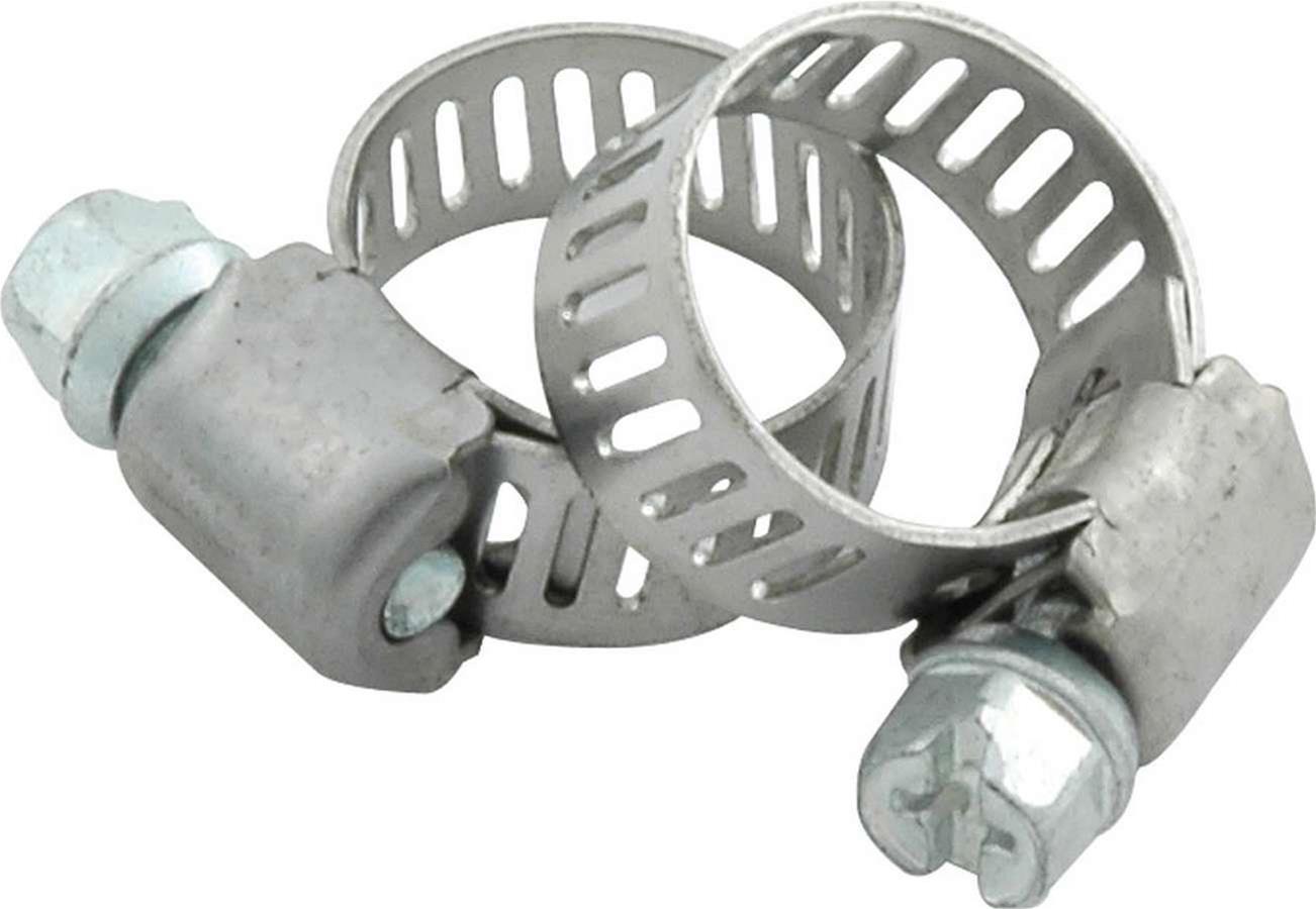 Allstar Performance Stainless Steel Hose Clamps ALL18330 Clamps, Steel, .625 in. Outside Diameter, Pair