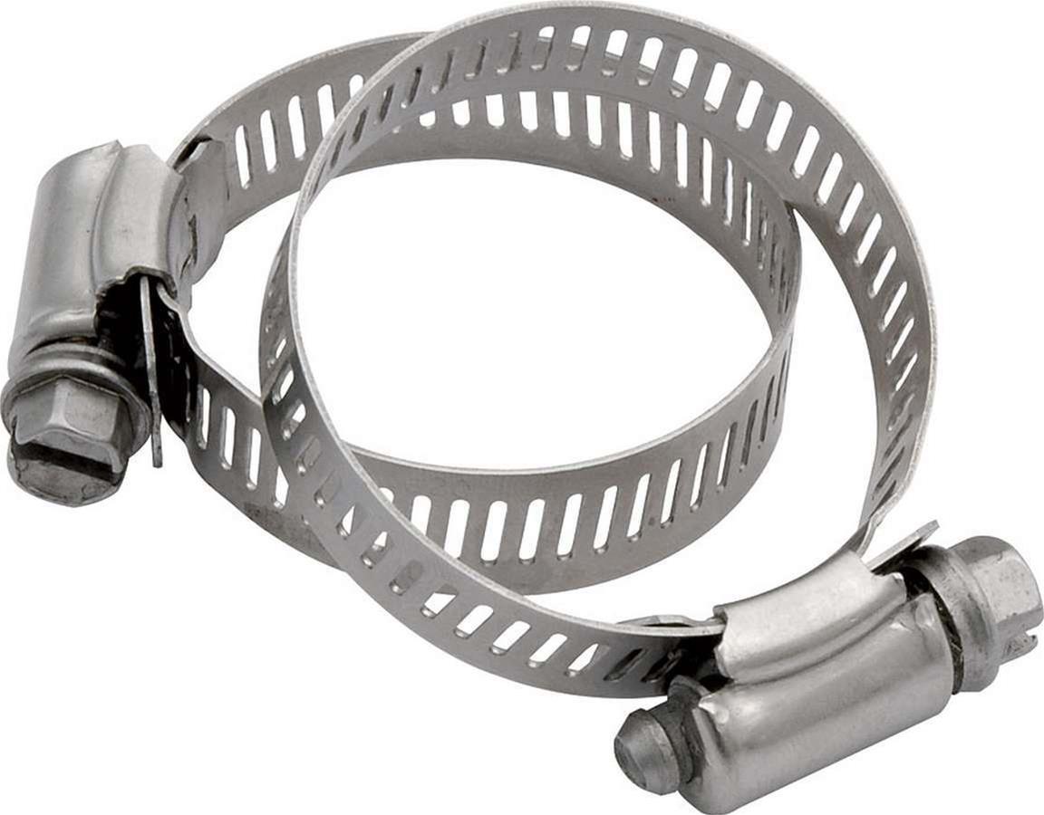 Allstar Performance Stainless Steel Hose Clamps ALL18334 Clamps, Steel, 2.000 in. Outside Diameter, Pair