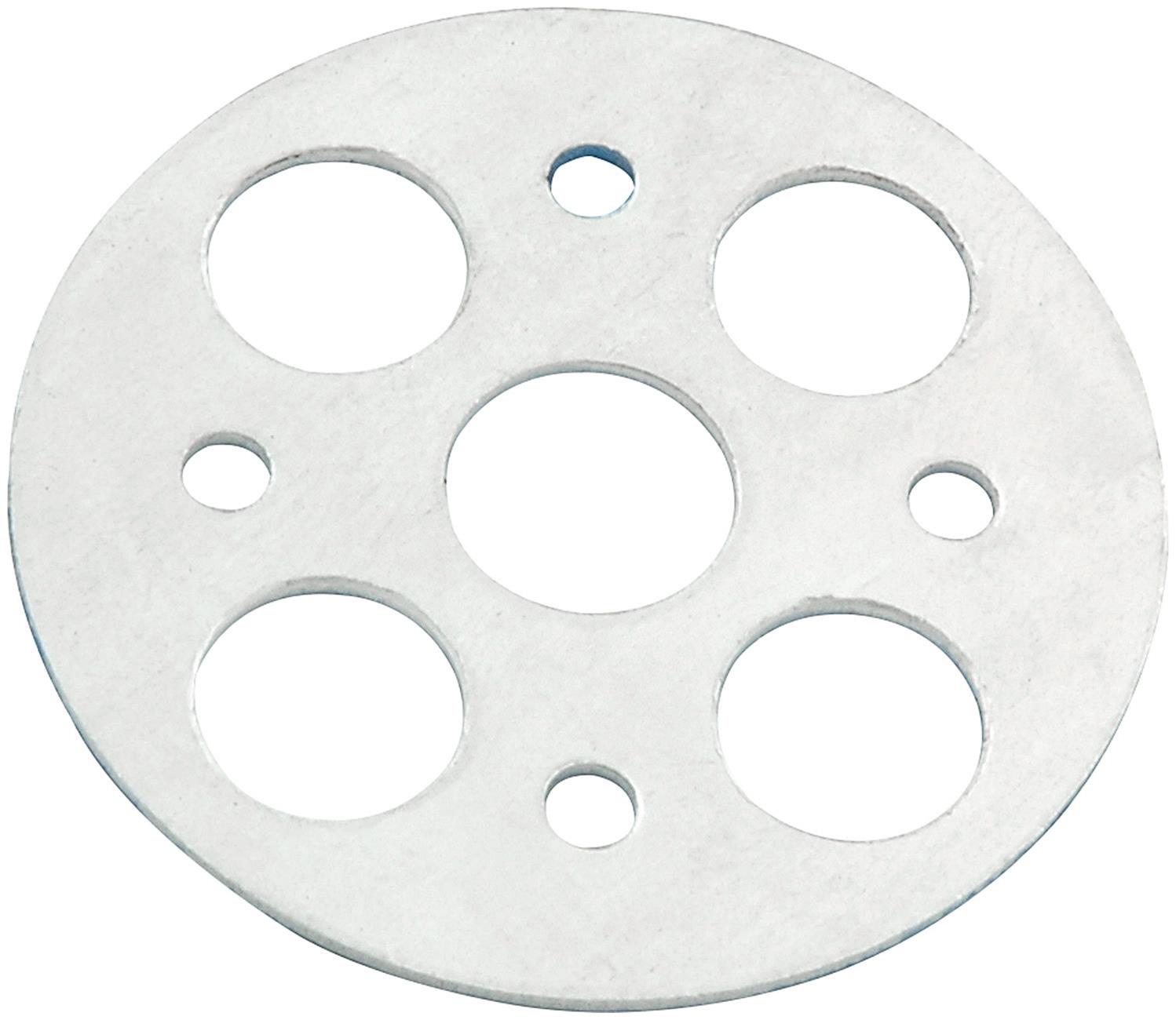 Allstar Performance Replacement Hood Pin Scuff Plates ALL18470-25 Components, Plates, Lightweight Aluminum, 1.625 in. O.D., for 0.38 in. Pins, Set of 25