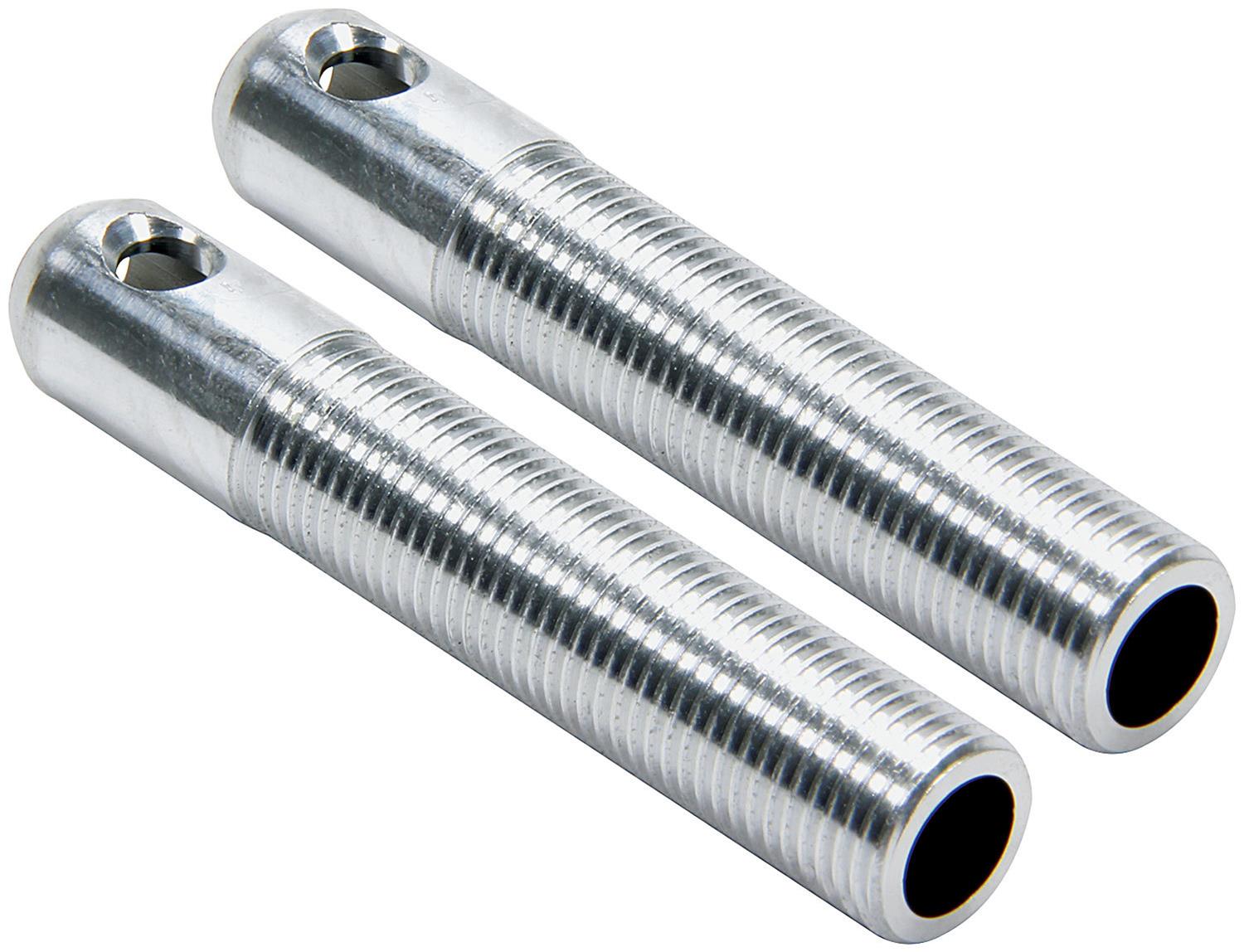 Allstar Performance Replacement Hood Pins ALL18492 Pin Components, Pins, Aluminum, Silver, 0.38 in. Diameter, Pair