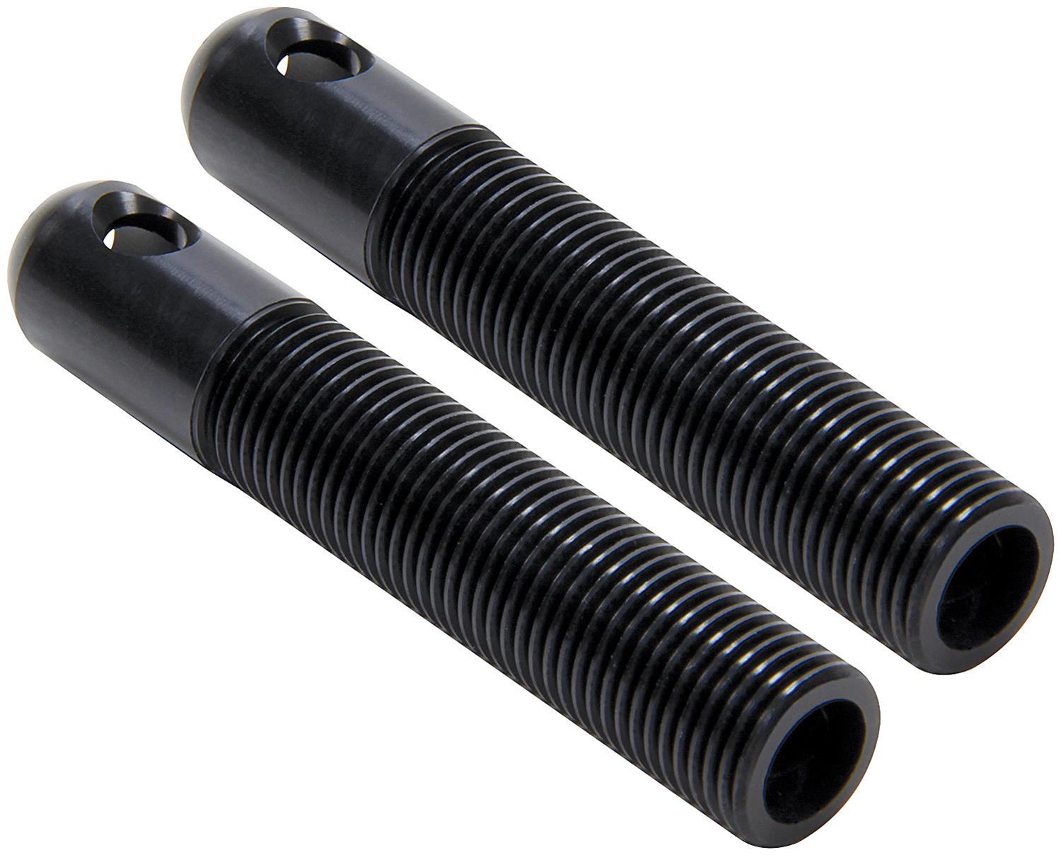 Allstar Performance Replacement Hood Pins ALL18493 Pin Components, Lightweight Aluminum Pin, 3/8 in. Diameter, Black, Pair