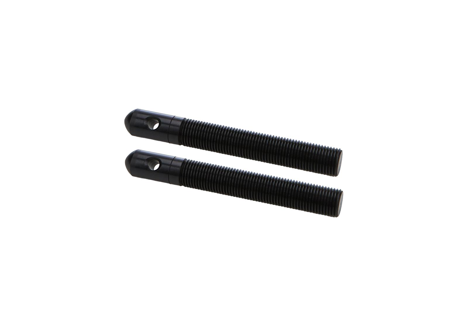Allstar Performance Hood Pins ALL18499 Aluminum 1/2" with 3/16" Holes Black