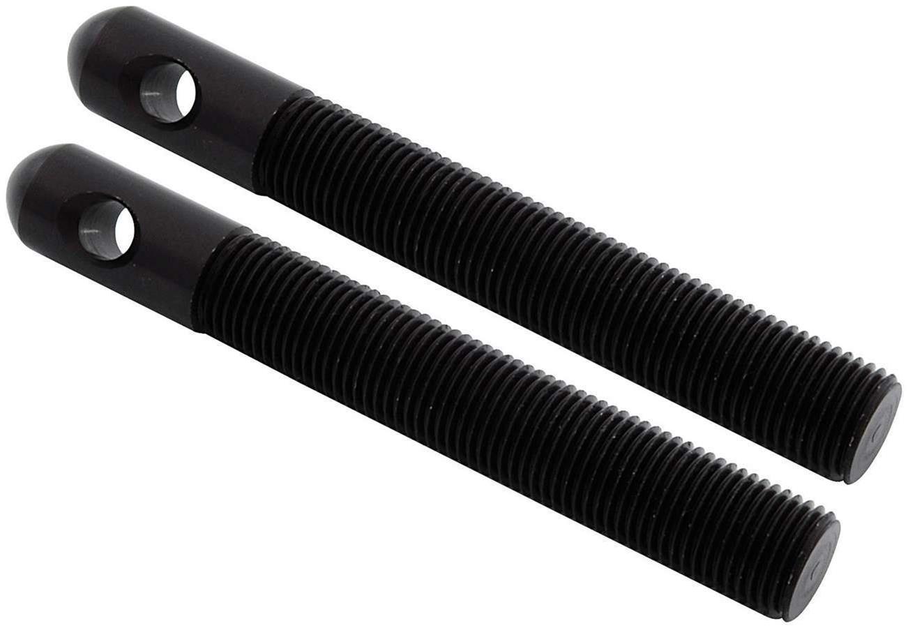 Allstar Performance Replacement Hood Pins ALL18511 Pins, Aluminum, Black Anodized, 1/2 in. Diameter, Pair