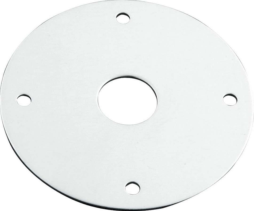 Allstar Performance Replacement Hood Pin Scuff Plates ALL18518 Plate, 1/2 in Hole, Aluminum, Standard Weight, Set of 4
