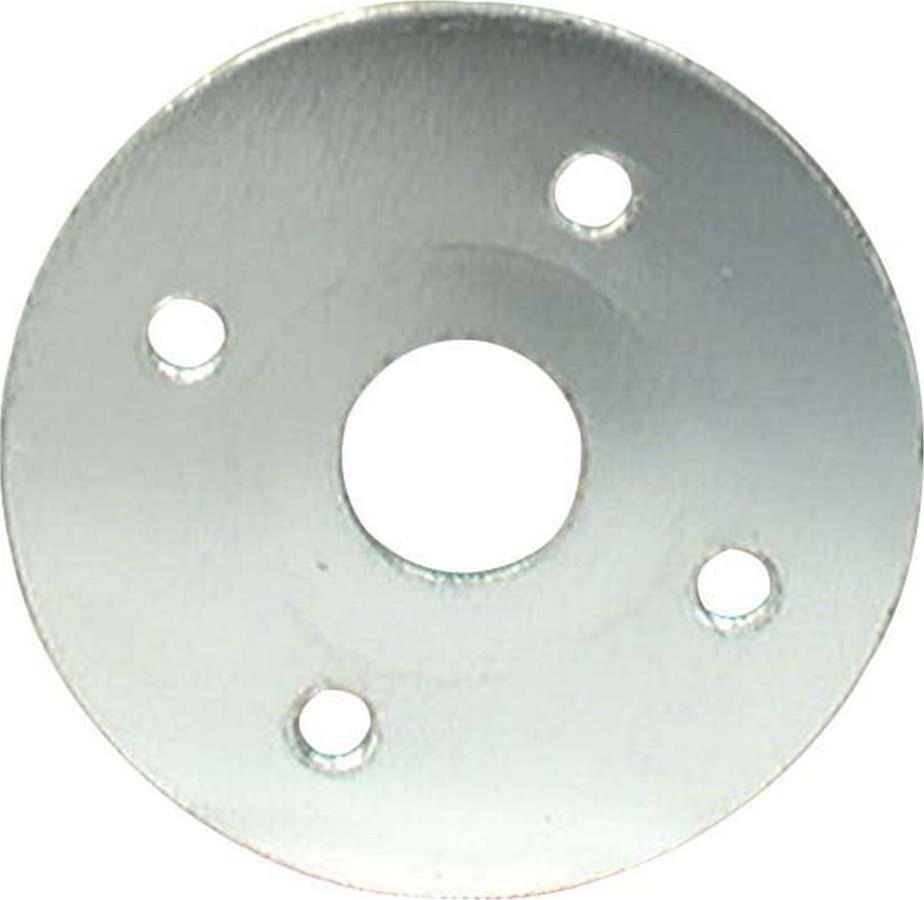 Allstar Performance Replacement Hood Pin Scuff Plates ALL18519 Plate, 3/8 in Hole, Aluminum, Standard Weight, Set of 4