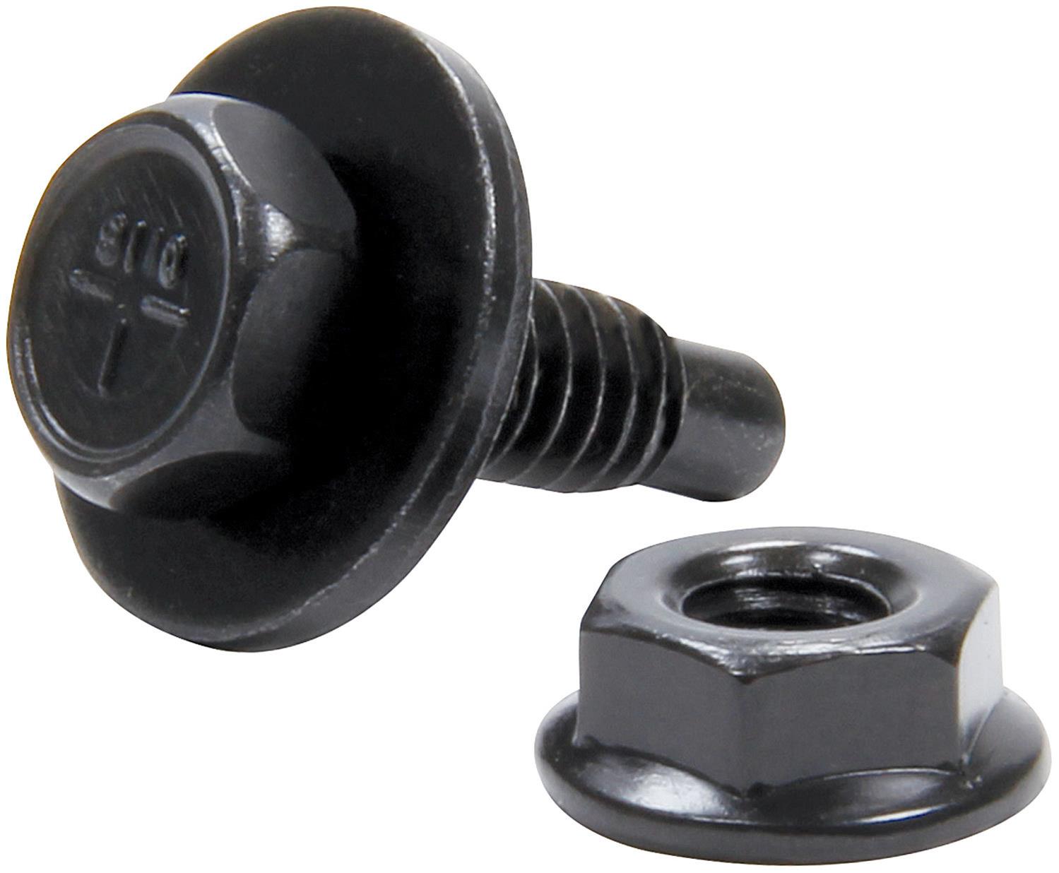 Allstar Performance Body Bolt Kits ALL18553-50 Bolts, Mount Type, Steel, Black Oxide, 1/4 in.-20 Thread, 3/4 in. UHL, Set of 50