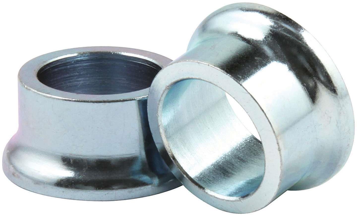 Allstar Performance Tapered Spacers ALL18582 Spacers, Steel, 0.825 in. to 0.995 in. Outside Diameter, 0.625 in. Inside Diameter, 0.500 in. Length, Pair