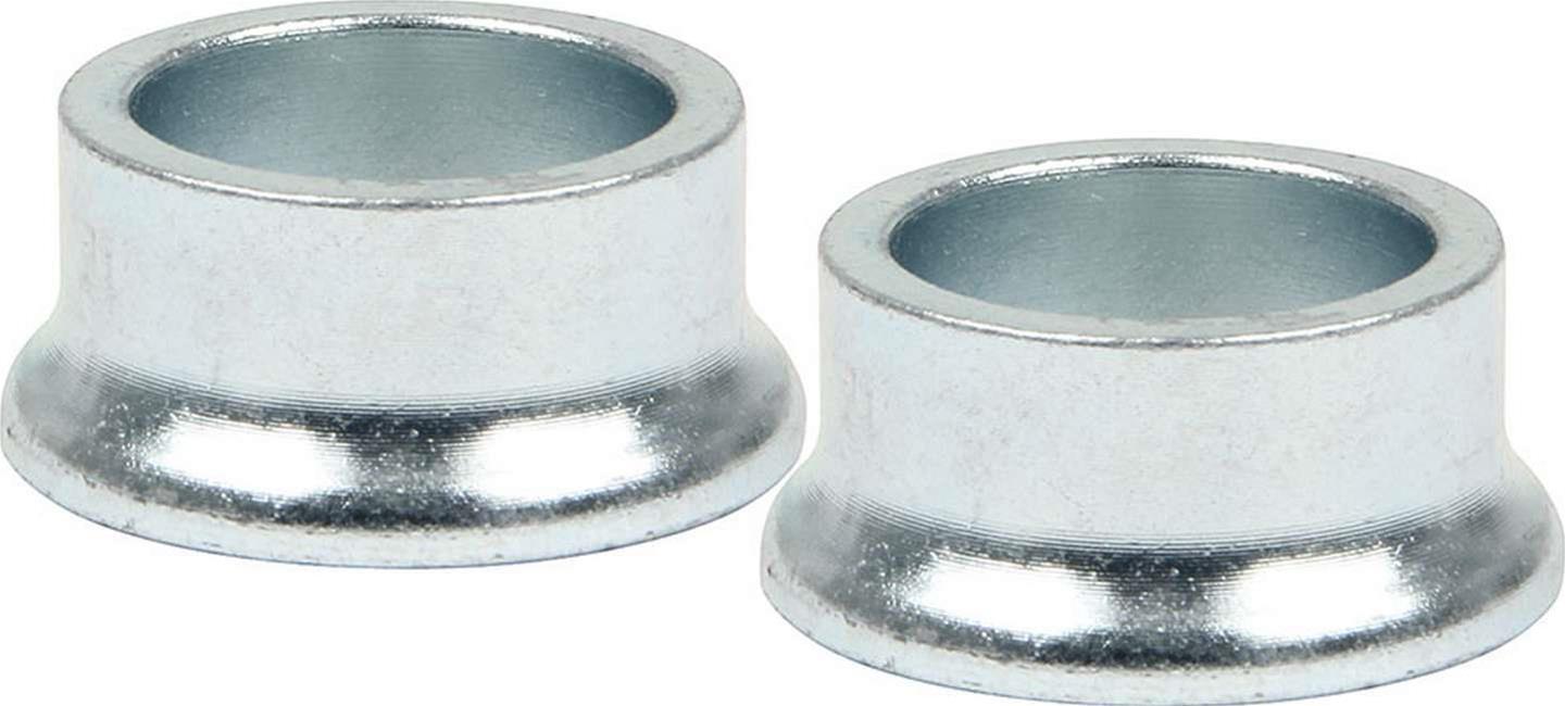 Allstar Performance Tapered Spacers ALL18587 Spacers, Steel, 0.825 in. to 0.995 in. Outside Diameter, 0.750 in. Inside Diameter, 1.000 in. Length, Pair
