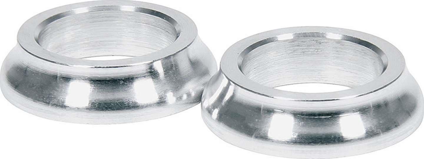 Allstar Performance Tapered Spacers ALL18597 Spacers, Aluminum, 0.825 in. to 0.995 in. Outside Diameter, 0.625 in. Inside Diameter, 0.250 in. Length, Pair