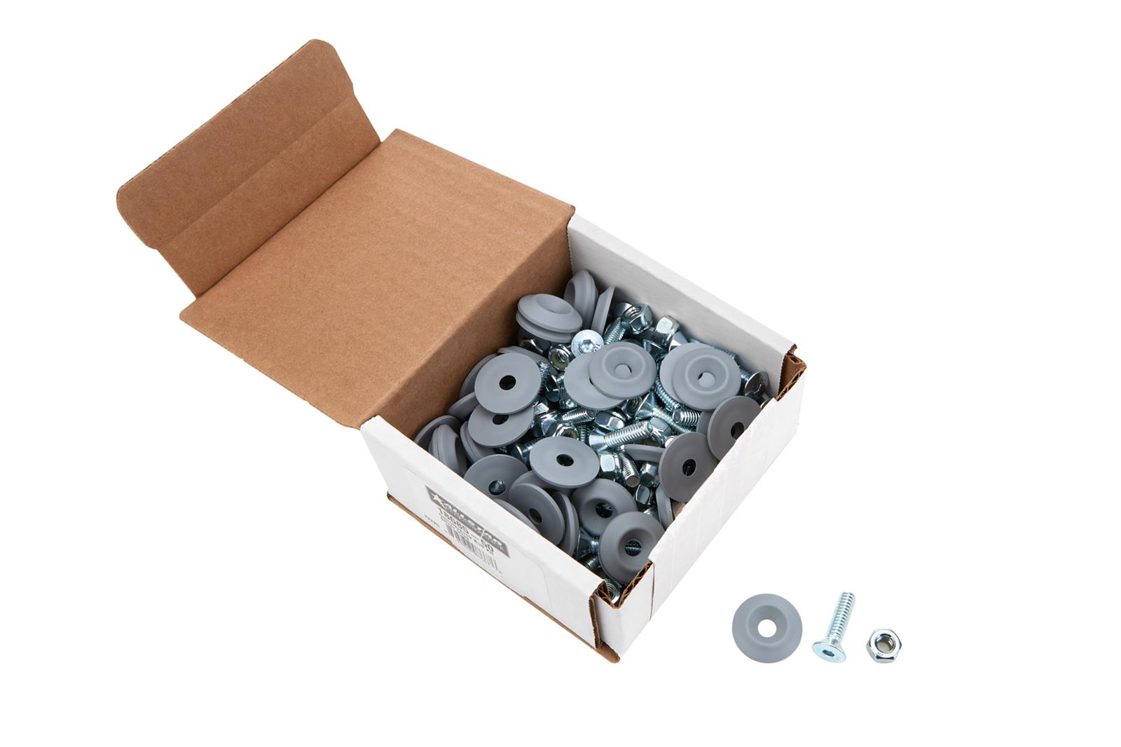 Allstar Performance Countersunk Bolt Kits ALL18685-50 Hardware, Kit Silver 50pk