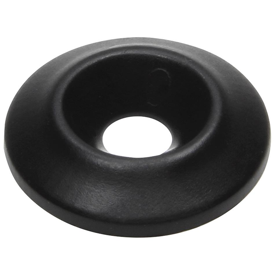 Allstar Performance Countersunk Washers ALL18690-50 Body Fasteners, Plastic Washer 1/4 in x 1 in, Black