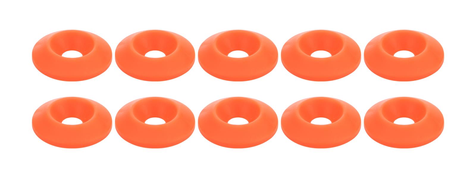 Allstar Countersunk Washer Orange 10pk