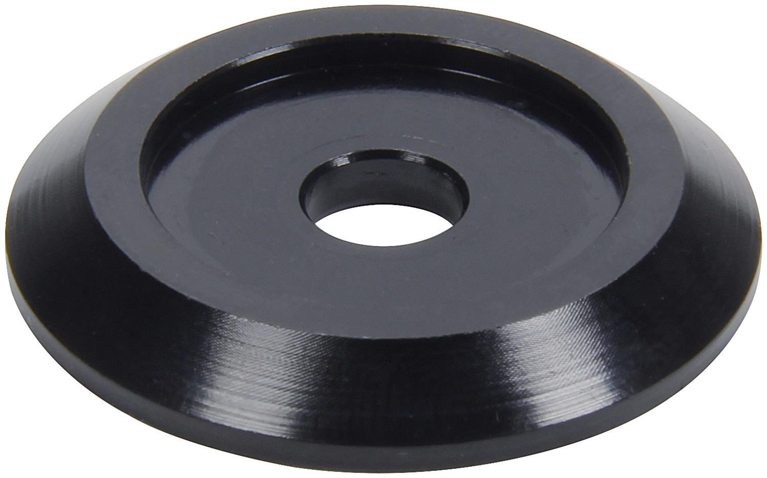 Allstar Performance Countersunk Washers ALL18841-50 Washers, Countersunk, Aluminum, Black Anodized, I.D. Chamfer, 0.250 in. I.D., 1.25 in. O.D., Set of 50