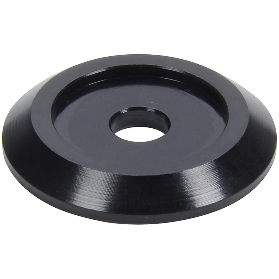 Allstar Performance Countersunk Washers ALL18841 Washers, Countersunk, Aluminum, Black Anodized, I.D. Chamfer, 0.250 in. I.D., 1.25 in. O.D., Set of 10