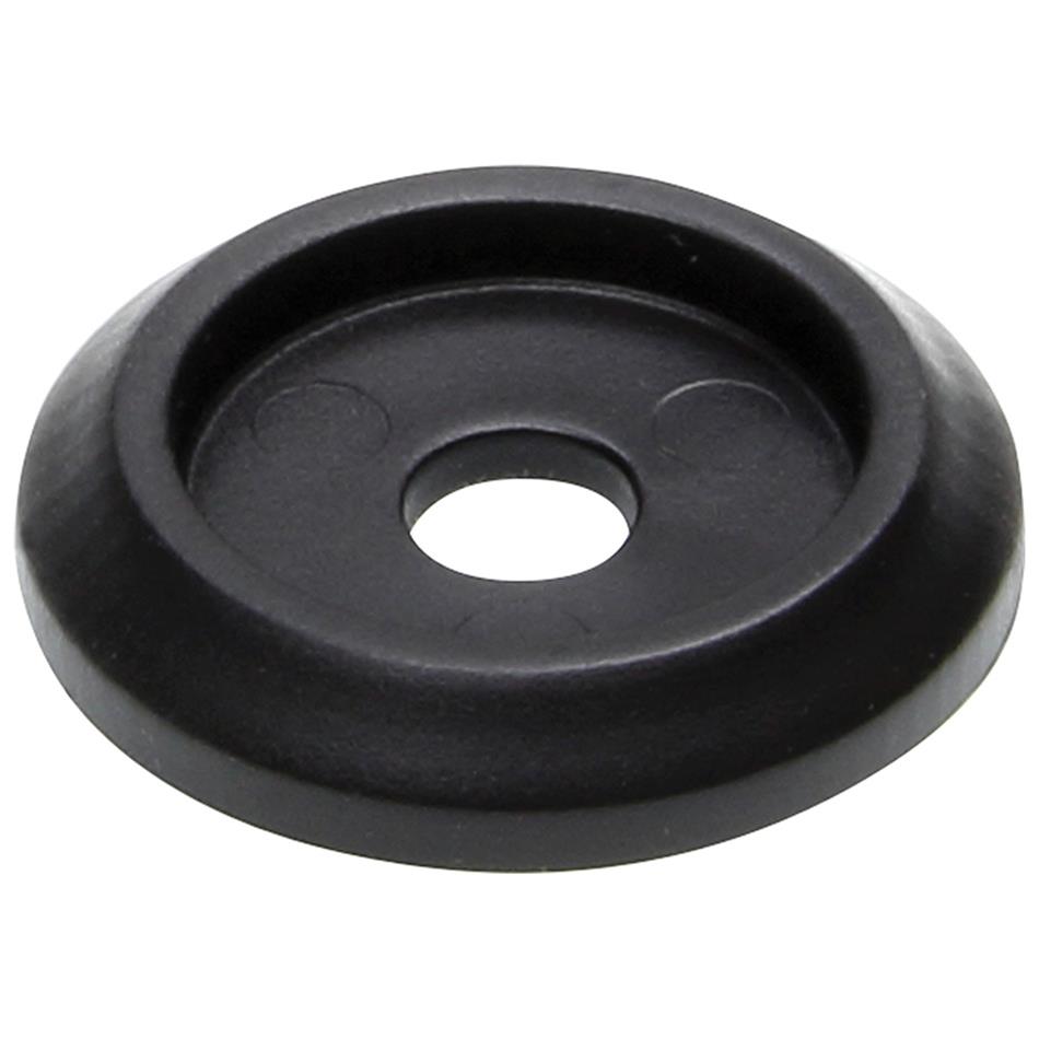 Allstar Performance Countersunk Washers ALL18845 Washers, Countersunk, Plastic, Black, 0.250 in. I.D., 1.25 in. O.D., Set of 10