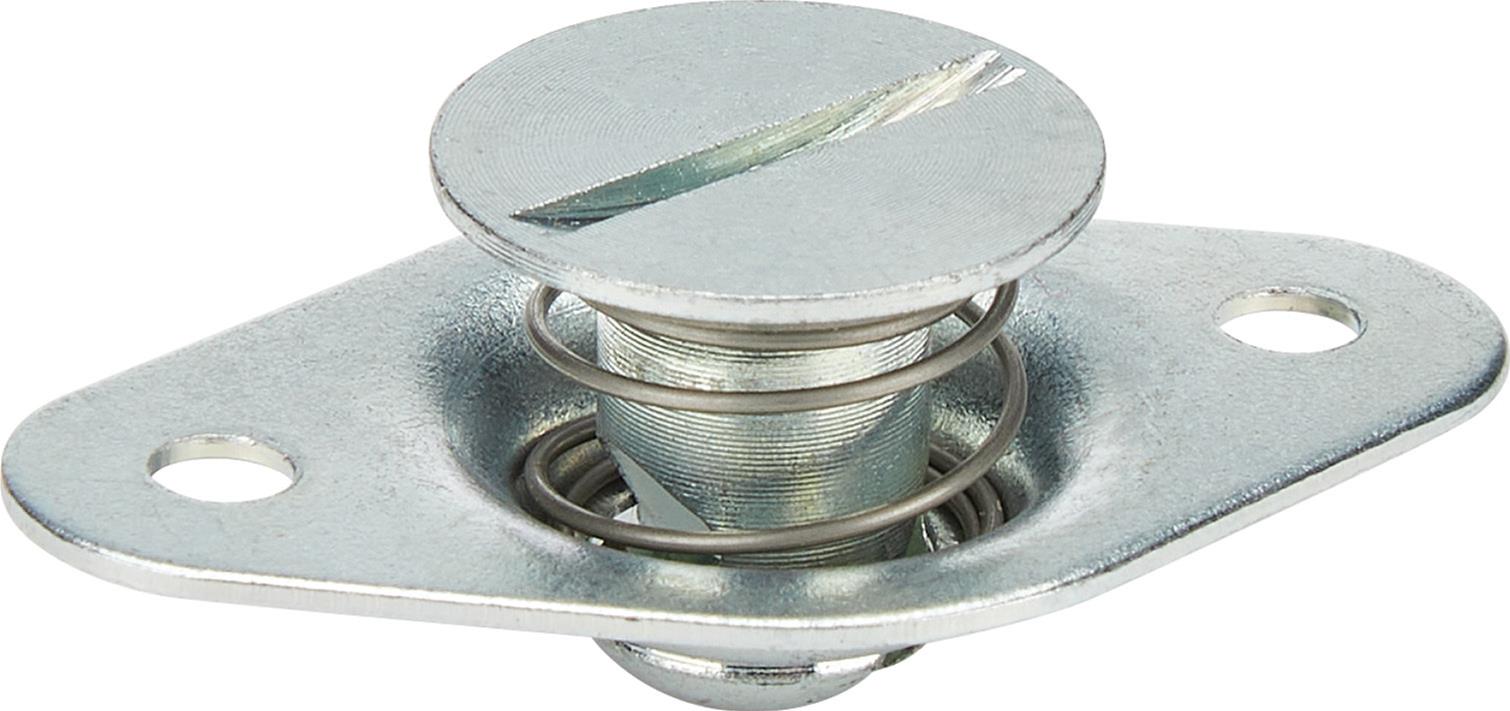 Allstar Performance Flush Head Self-Ejecting Button Fasteners ALL18992 Complete Fastener, Fastener, Quick Fasteners, Steel, Cadmium Plated, 0.400 in Length, Set of 50