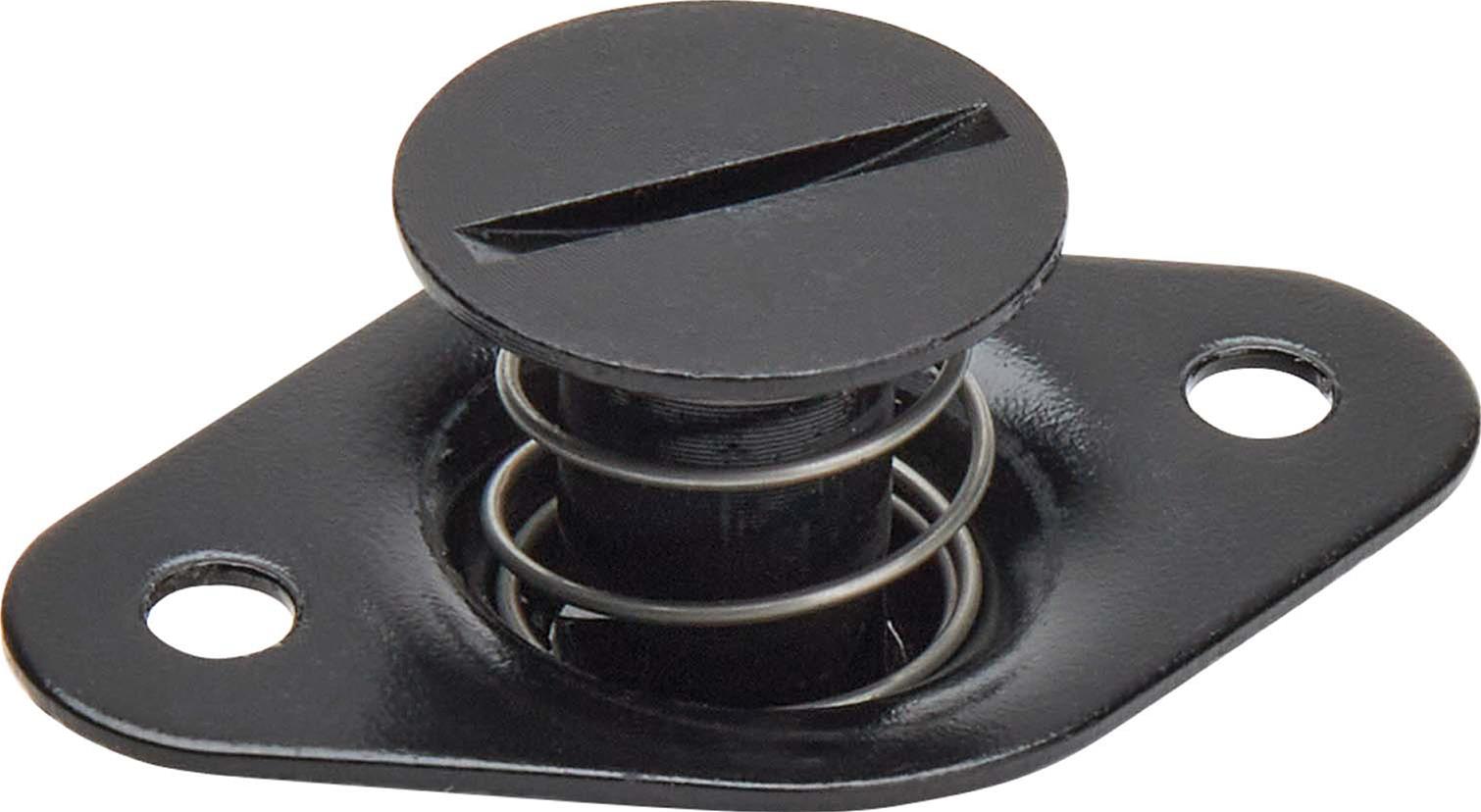 Allstar Performance Flush Head Self-Ejecting Button Fasteners ALL19116 Quick Fasteners, Button, Slotted Head, Aluminum, Black, 0.44 in. Shank Diameter, 0.50 in. Shank Length, Set of 50