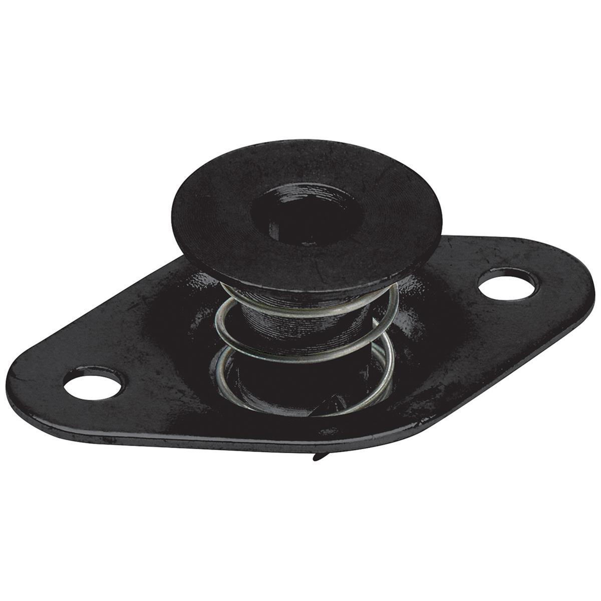 Allstar Performance Flush Head Self-Ejecting Button Fasteners ALL19128 Quick Fasteners, Button, Hex Head, Aluminum, Black, 0.31 in. Shank Diameter, 0.50 in. Shank Length, Set of 10