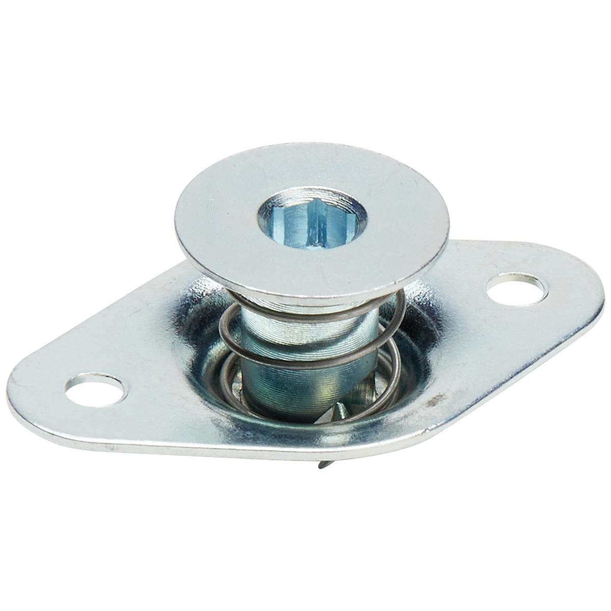 Allstar Performance Flush Head Self-Ejecting Button Fasteners ALL19130 Quick Fasteners, Complete Fastener, Steel, Natural, 5/16 in. Self-Ejecting, Flush, 0.500 in., Set of 10