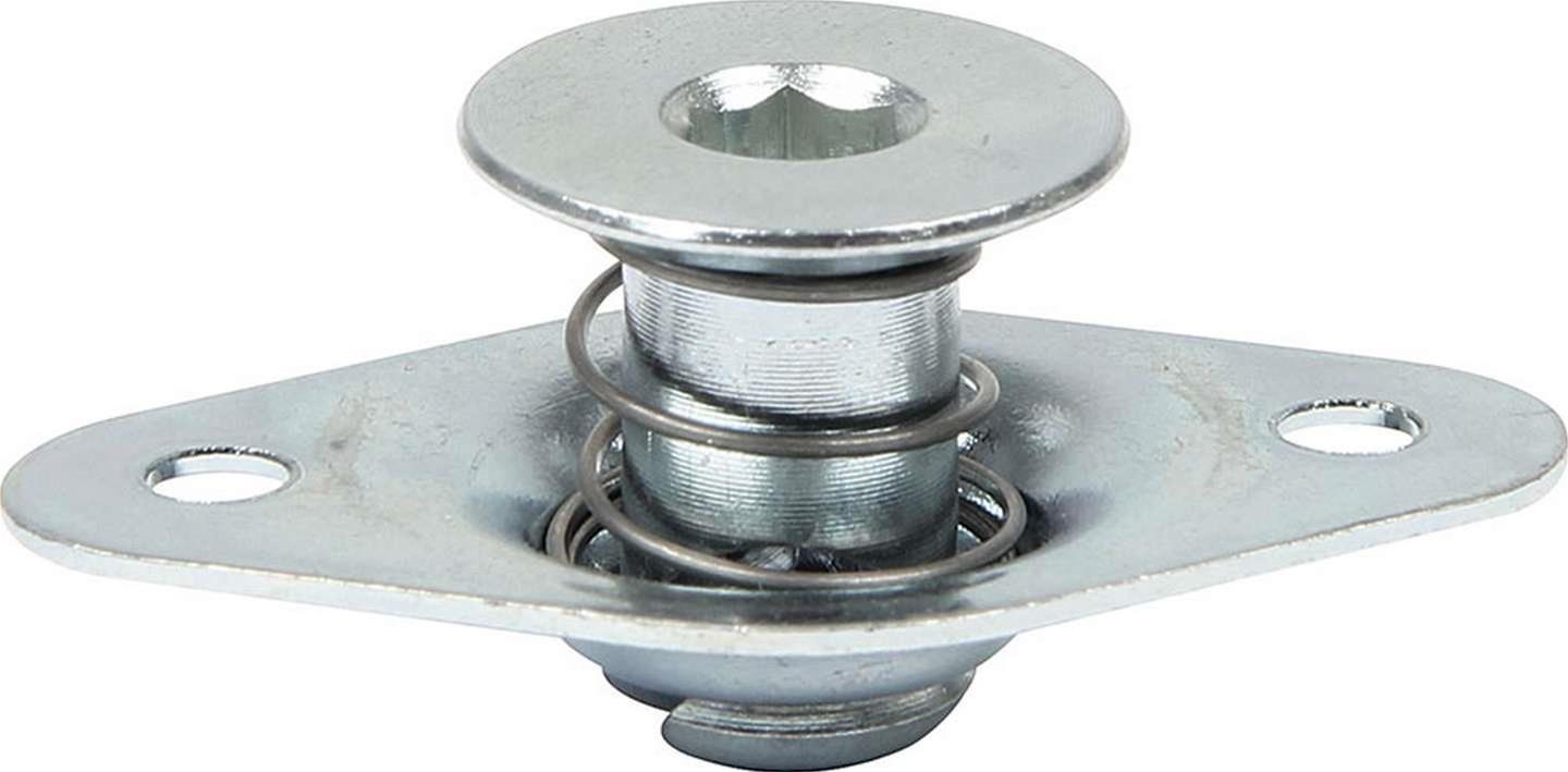 Allstar Performance Flush Head Self-Ejecting Button Fasteners ALL19131 Complete Fastener, Fastener, Quick Fasteners, Steel, Natural, 0.500 in Length, Set of 50