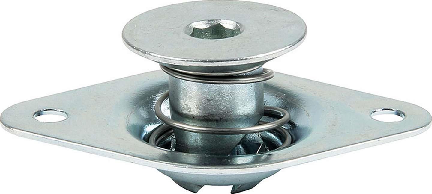 Allstar Performance Flush Head Self-Ejecting Button Fasteners ALL19137 Complete Fastener, Fastener, Quick Fasteners, Steel, Natural, 0.500 in Length, Set of 50
