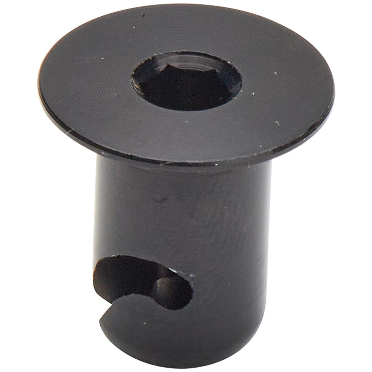 Allstar Performance Flush Head Self-Ejecting Button Fasteners ALL19140 Quick Fasteners, Button, Hex Head, Aluminum, Black, 0.44 in. Shank Diameter, 0.50 in. Shank Length, Set of 10