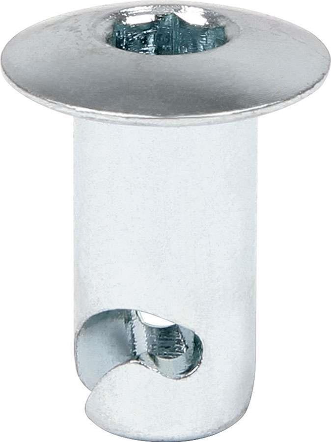 Allstar Performance Oval Head Button Fasteners ALL19152 Fasteners, Allen Head, 5/16 in x .500 in, Steel, Set of 10