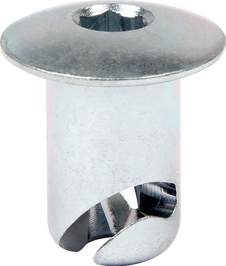 Allstar Performance Oval Head Button Fasteners ALL19163 Fasteners, Allen Head, 7/16 in x .500 in, Steel, Set of 50