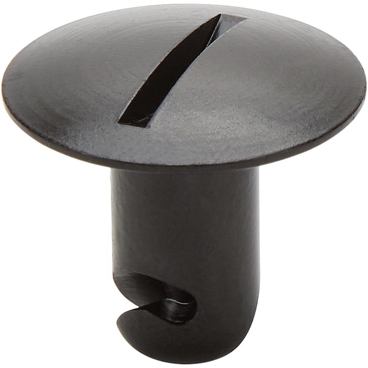 Allstar Performance Oversized Oval Head Button Fasteners ALL19168 Quick Fasteners, Button, Slotted Head, Aluminum, Cadmium Plated, 0.44 in. Shank Diameter, 0.50 in. Shank Length, Set of 10