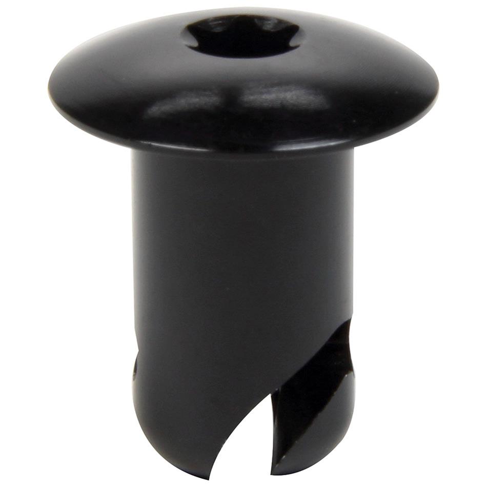 Allstar Performance Oval Head Button Fasteners ALL19179 Fasteners, Oversized Allen Head, 7/16 in x .500 in, Aluminum, Black, Set of 50