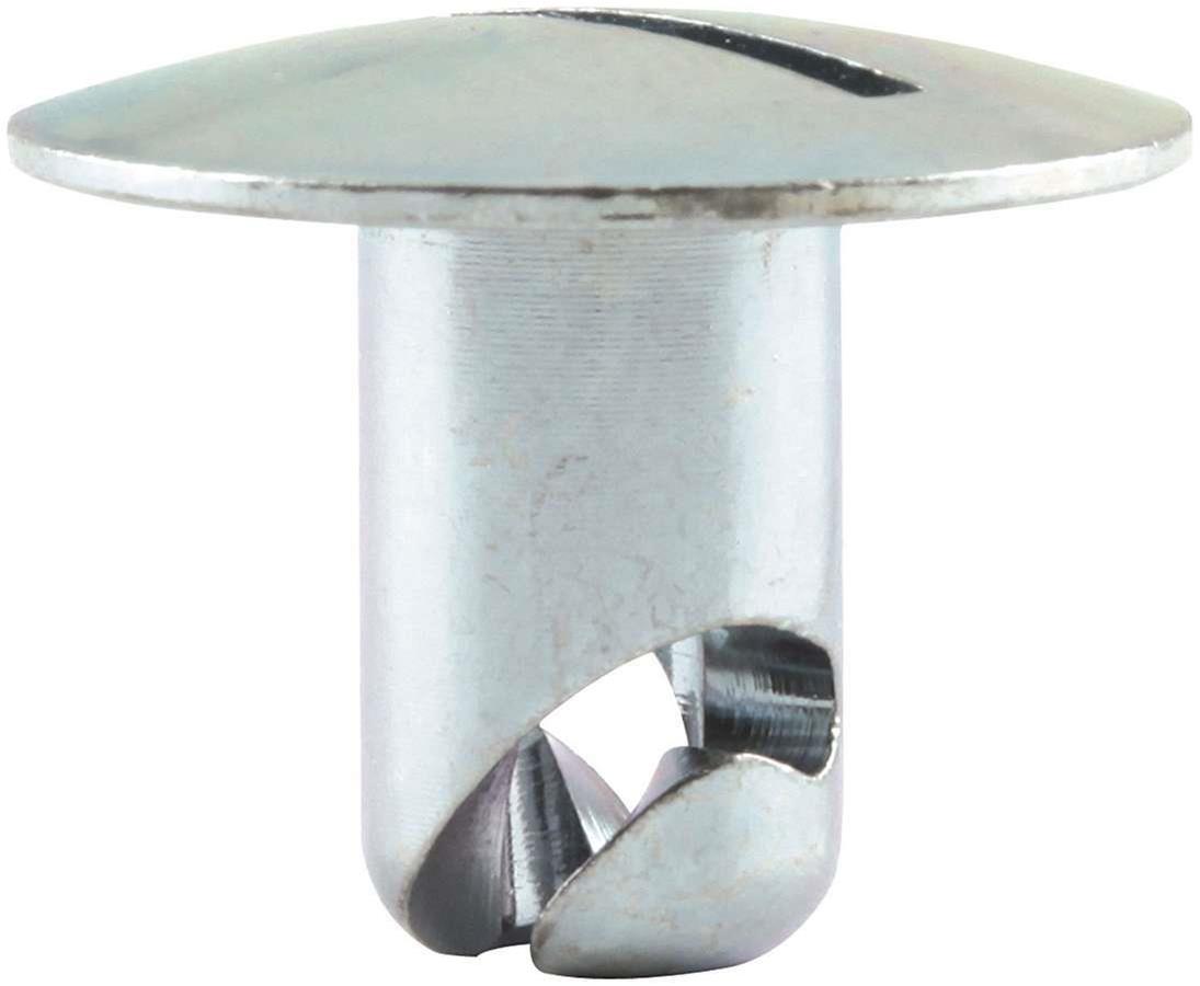 Allstar Performance Oversized Oval Head Button Fasteners ALL19221 Quick Fasteners, Fastener Head, Steel, Cadmium Plated, Slotted, 0.500 in., Set of 10