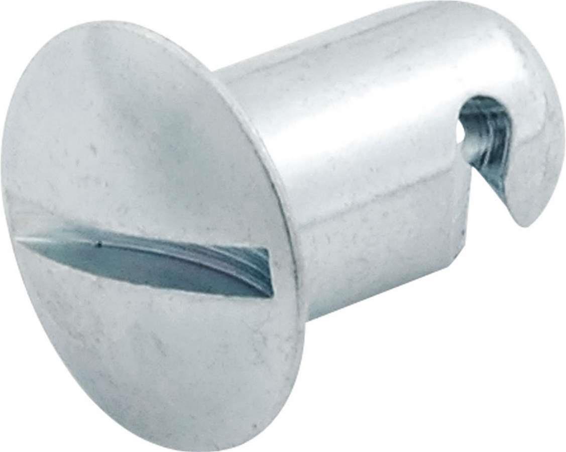 Allstar Performance Oval Head Button Fasteners ALL19232 Fastener Head, Fasteners, Quick Fastener, Steel, Cadmium Plated, 0.550 in Length, Set of 50