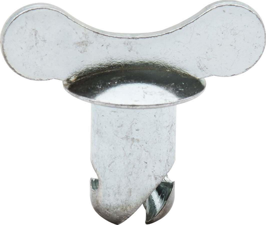 Allstar Performance Winged Head Button Fasteners ALL19240 Quick Fasteners, Fastener Head, Steel, Cadmium Plated, Butterfly, 0.500 in., Set of 10