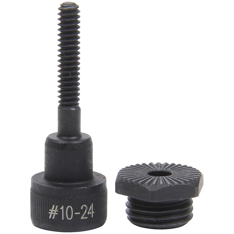 Allstar Performance Thread Setter Kits ALL19453 Kits, Mandrel and Nosepiece, 10-24, Steel, Black Anodized, Kit