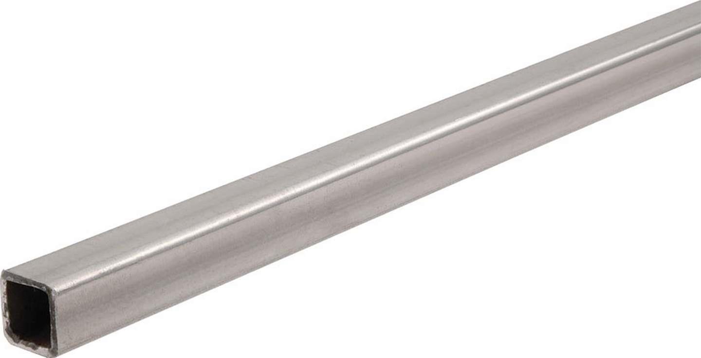 Allstar Performance Tubing ALL22160-4 Tubing, Steel, Natural, 1/2 in. Square, 4 ft. Length, .065 in. Wall Thickness, Each
