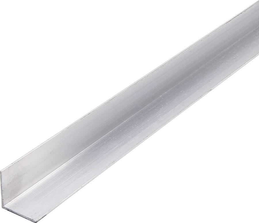 Allstar Performance Aluminum Angled Stock ALL22253-4 Angle, Aluminum, 1 in. Height/Width, 1/16 in. Thick, 4 ft. Length, Each