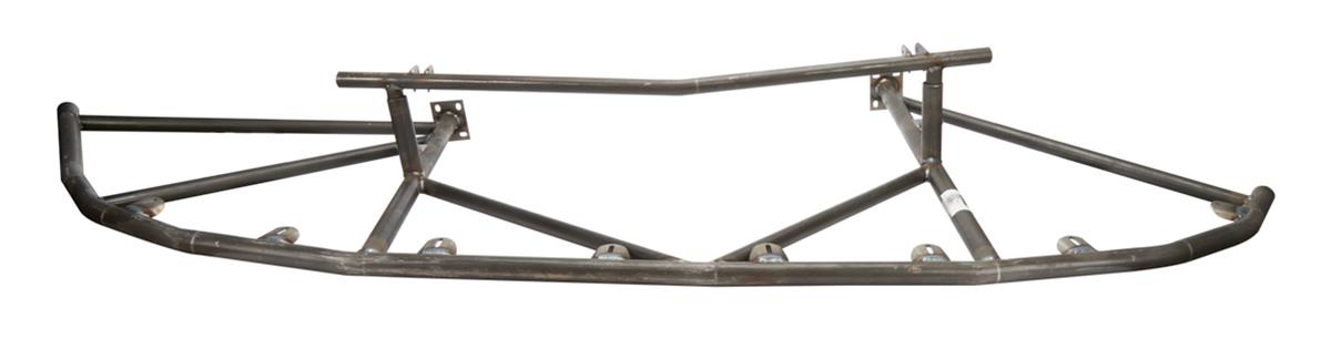 Allstar Performance Bumpers ALL22344 Dirt Late Model Chrome Moly Bumper, Longhorn