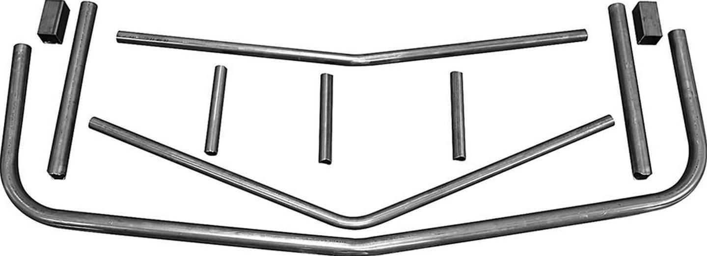 Allstar Performance Universal Front Bumper Kits ALL22370 Bumper, Steel, Weld-on, Front, Tube Style, Universal, Kit