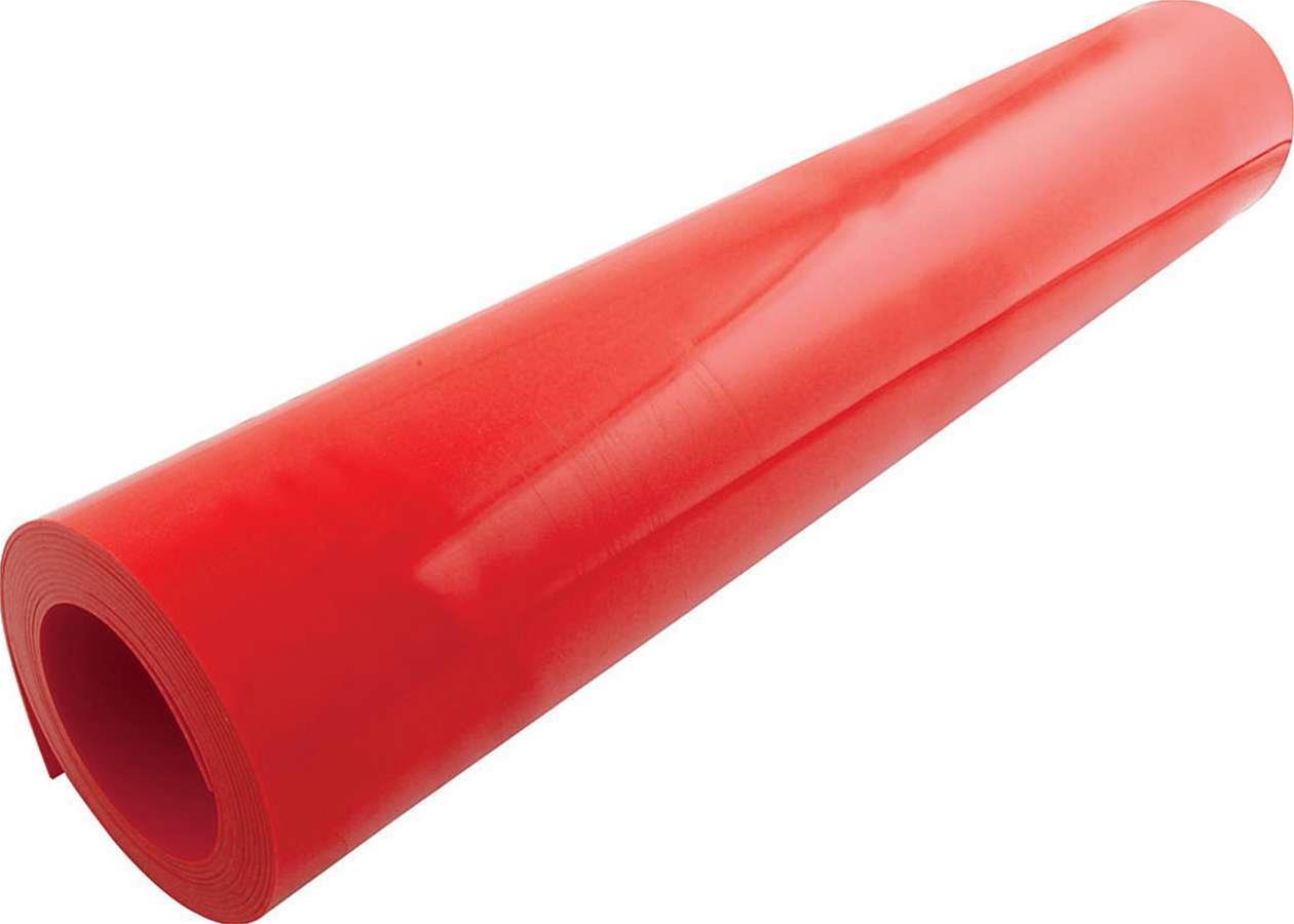 Allstar Performance Rolled Plastic ALL22411 Plastic, Red, .070 in. Thickness, 24 in. Width, 25 ft. Length, Each