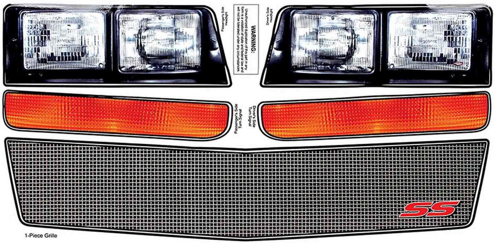 Allstar Performance Custom Graphics Decal Kits ALL23038 Decals, Graphics, Vinyl, Adhesive, Kit