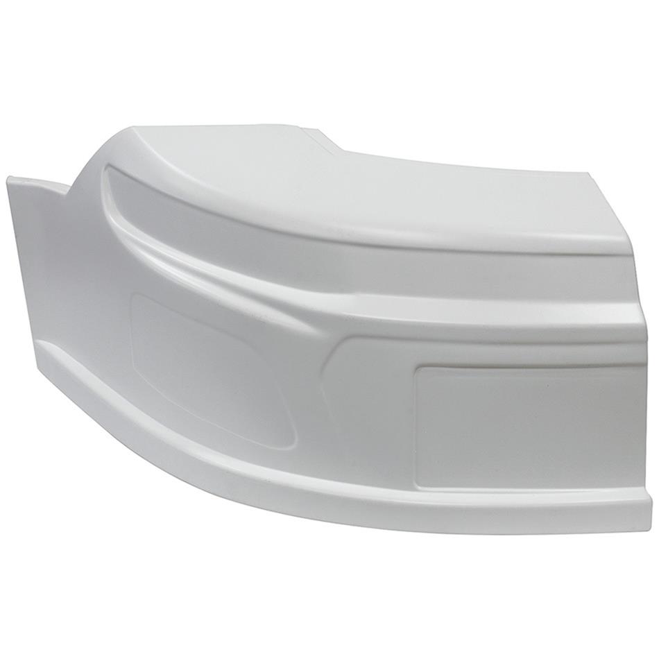 Allstar Performance Short Track Camaro Nose Panels ALL23045R Race Car Body Panel, Panel, Dirt, High-Impact Plastic, 2019 Chevy SS, White, Front Right, Kit