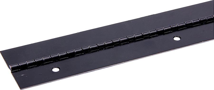Allstar Performance Aluminum Body Hinges ALL23128 Hinge, Aluminum, Black, 2.00 in. Width Open, 72.00 in. Length, Each